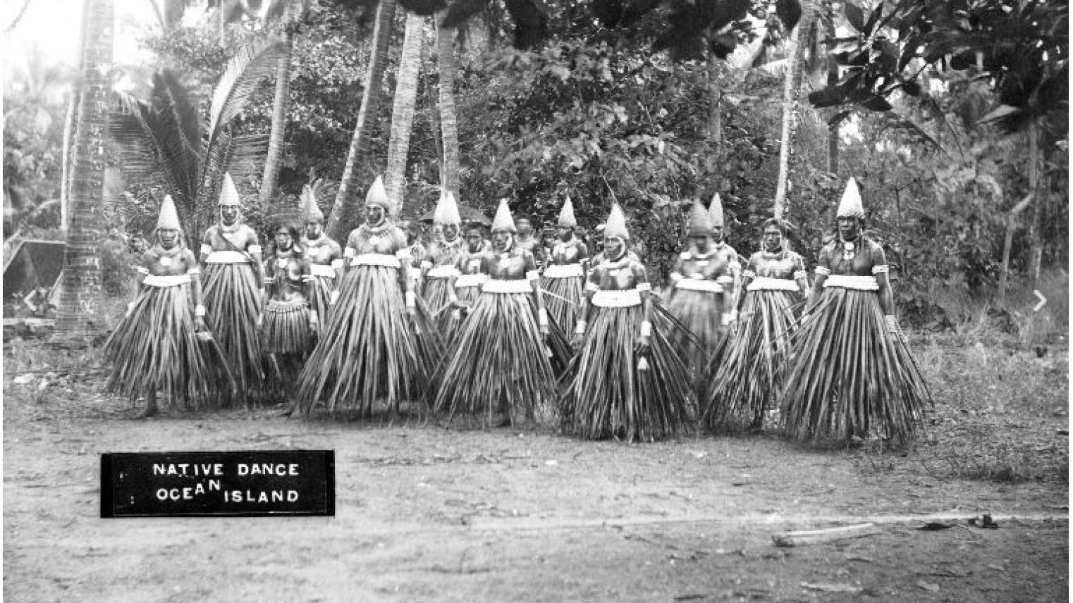 Banaba/ Ocean Island, central Pacific, early 1900s, British Phosphate Commissioners, National Archives of Australia